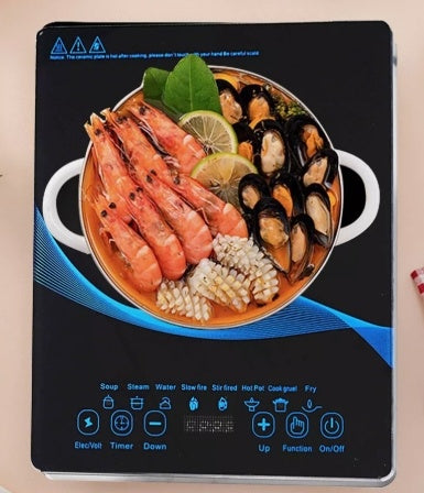 Compact Induction Cooker With High Power Output Timer Safety Lock Included