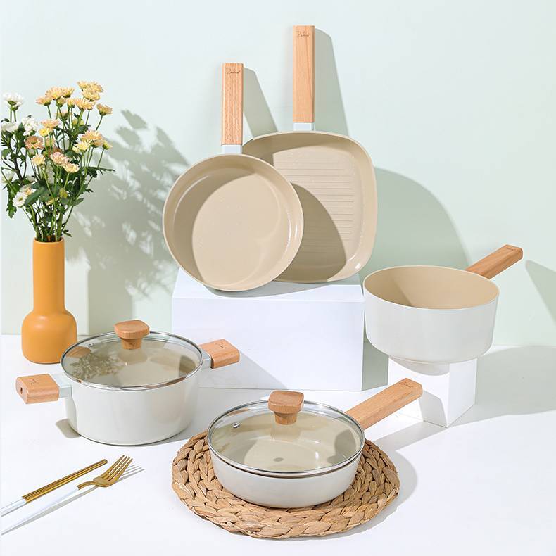 مقلاة سيراميك غير لاصقة للغاز للهدايا