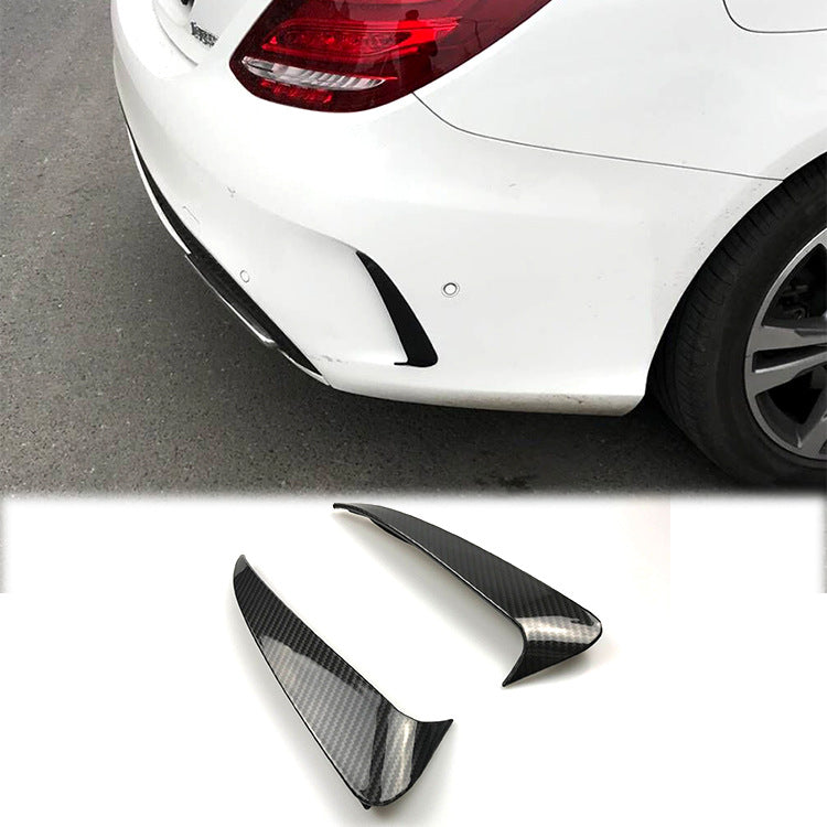 Rear Wind Blade Carbon Fiber Modification Exterior Decoration Bumper Stickers