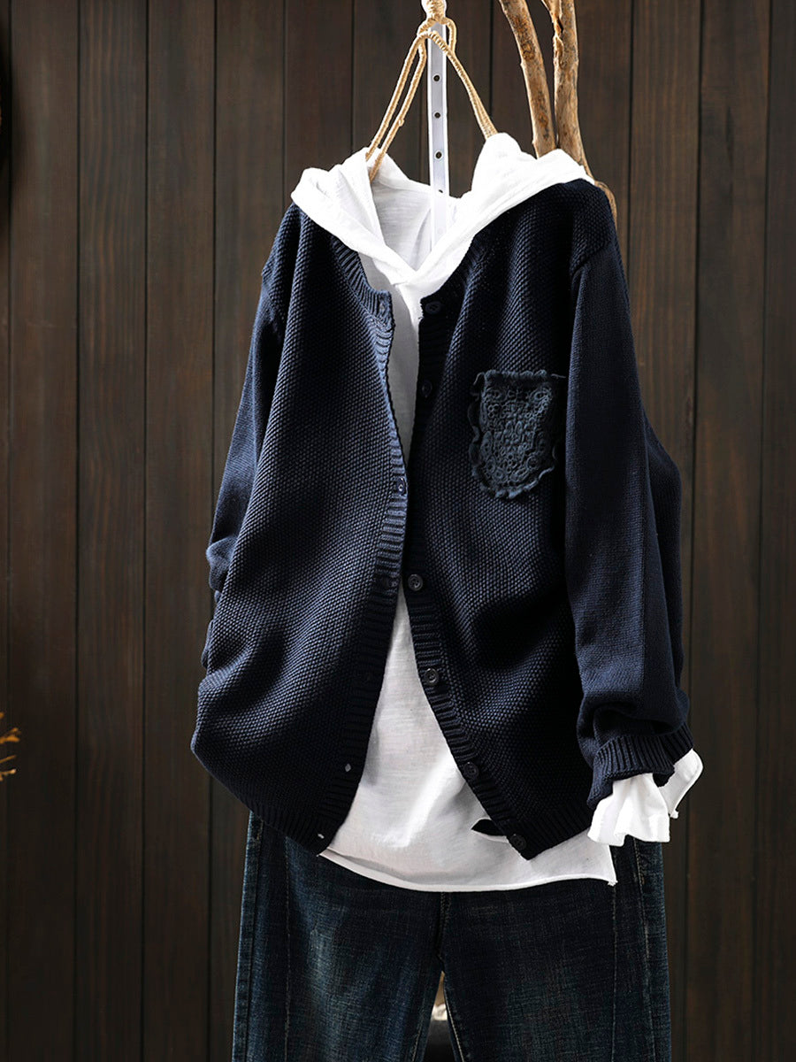 Autumn Casual Single-breasted Outerwear Top