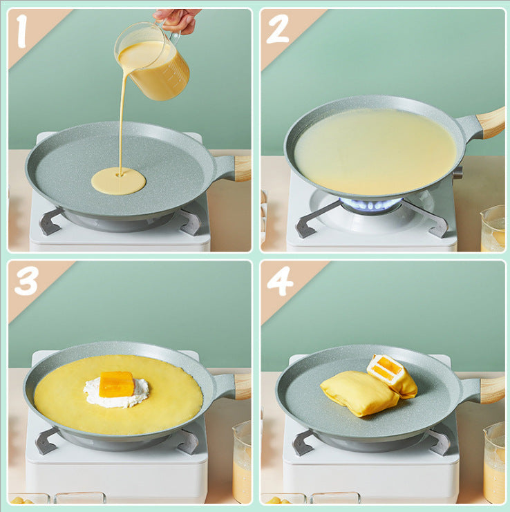 Cake Crust Baking Small Frying Non Stick Pan