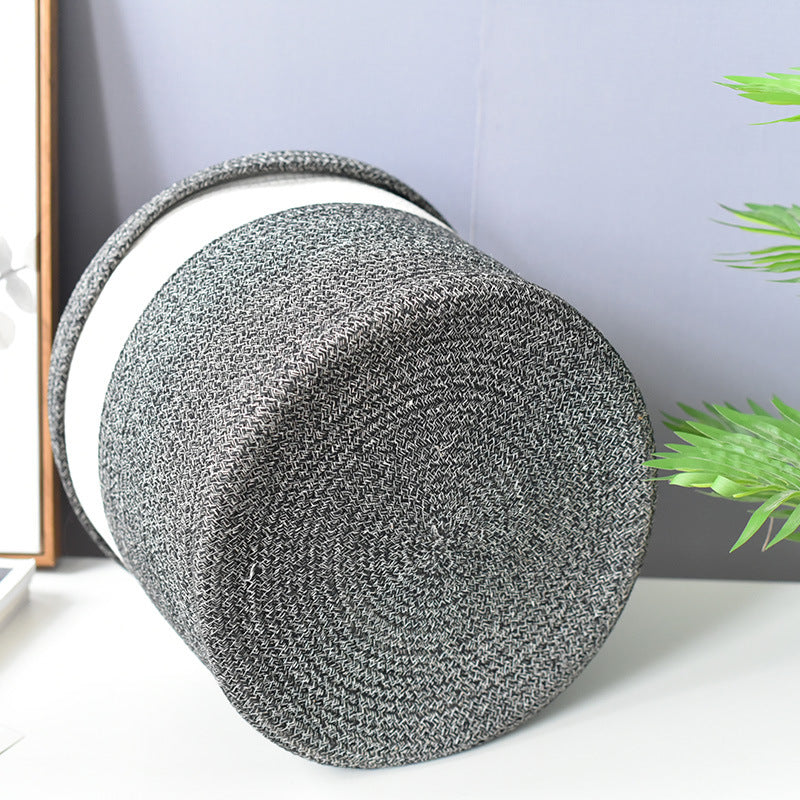 Clothes Weaved Storage Foldable Laundry Basket