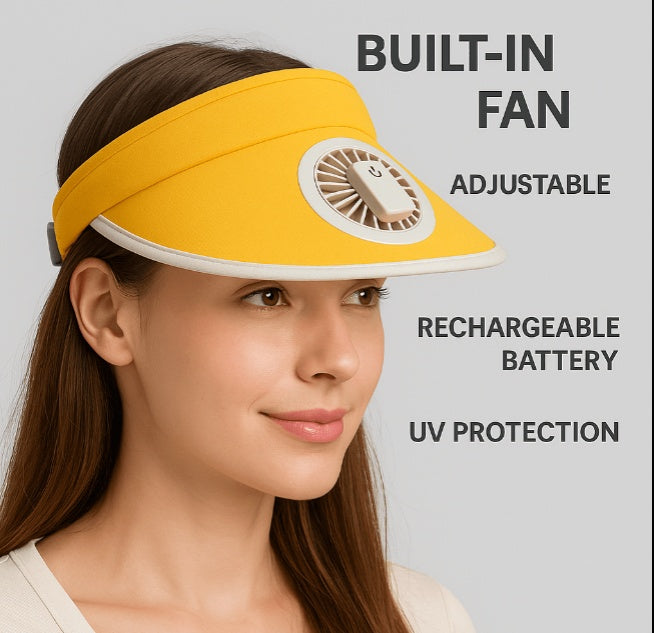 Mini Sun Fan Hat