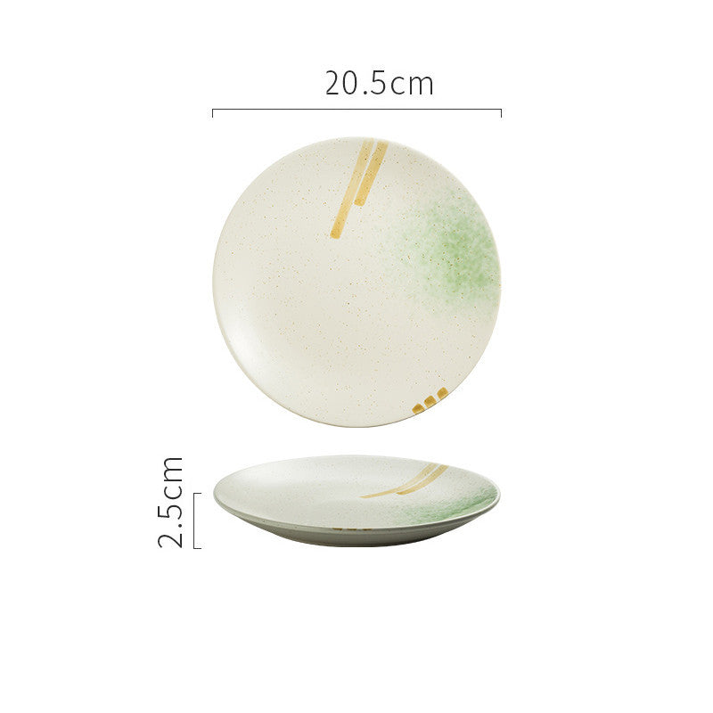 Japanese Tableware Household Ceramic Creative Steak Plate