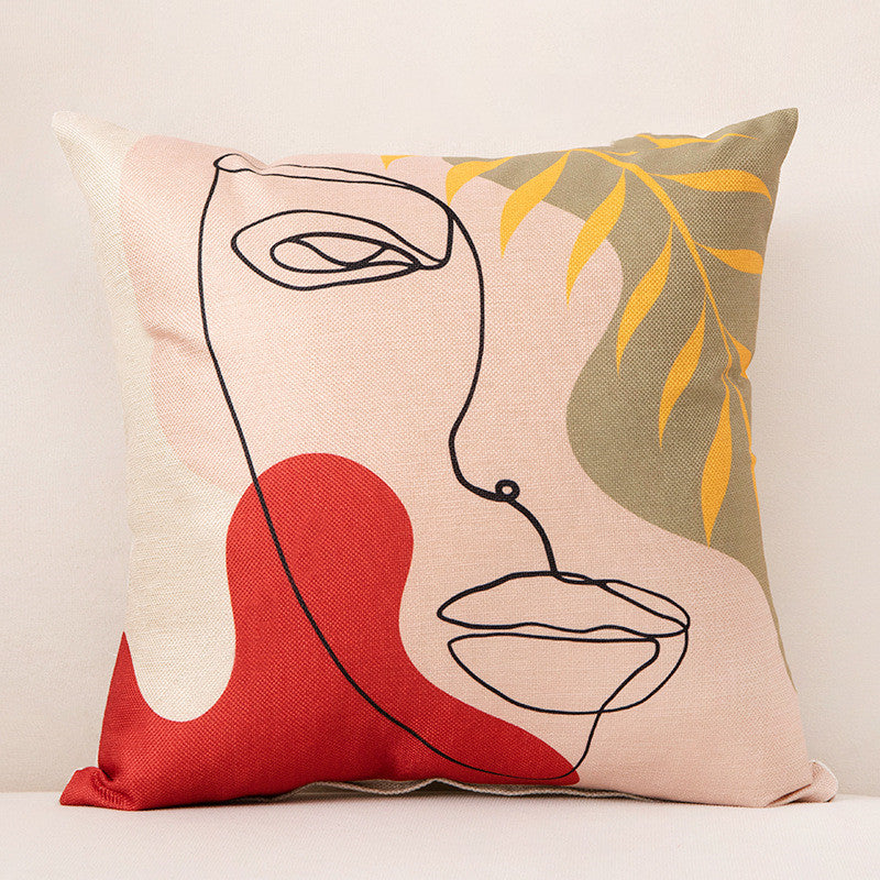 Cushion cover creative stripe decorative surface pillowcase