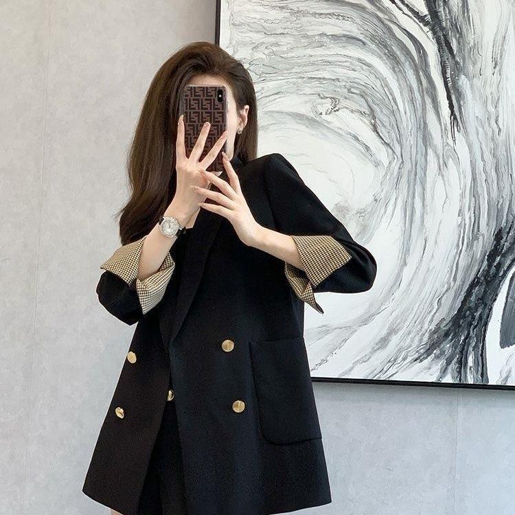 Seasonal Korean-style Double-breasted Chanel-style Top