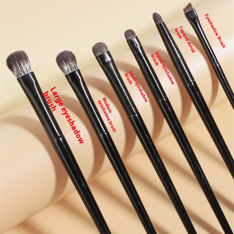 Eye Shadow Brush 6-piece Set Makeup Tools Beginner
