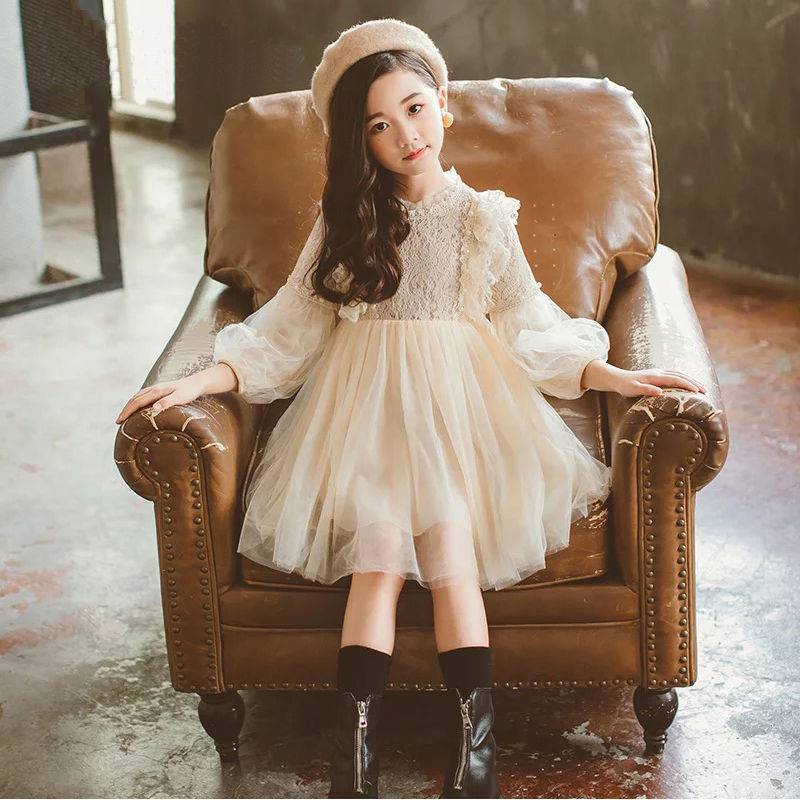 Children's Clothing Girls Autumn Clothing New Long-sleeved Princess Dress