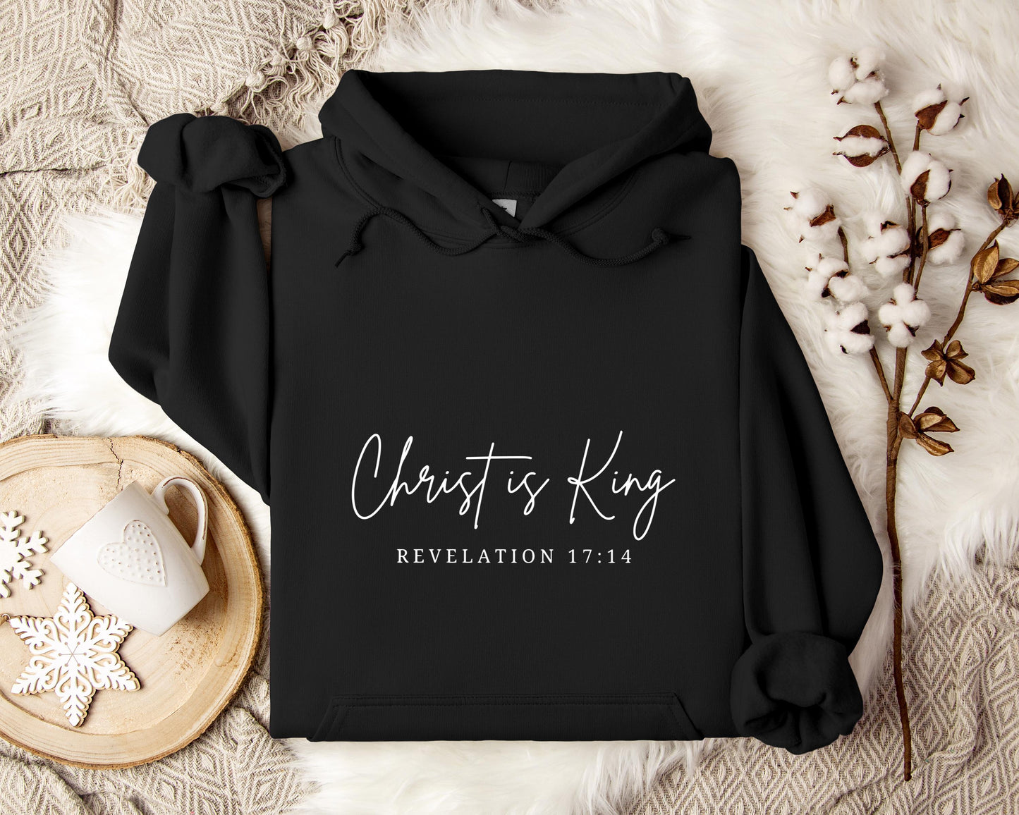 All-matching Hooded Solid Color Printing Sweater