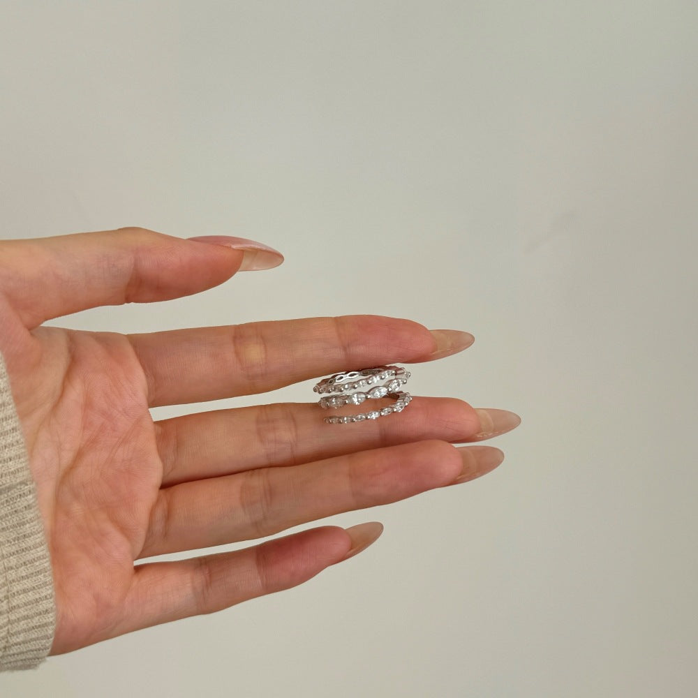 Ring Female Spring Design Inlaid Bracelet