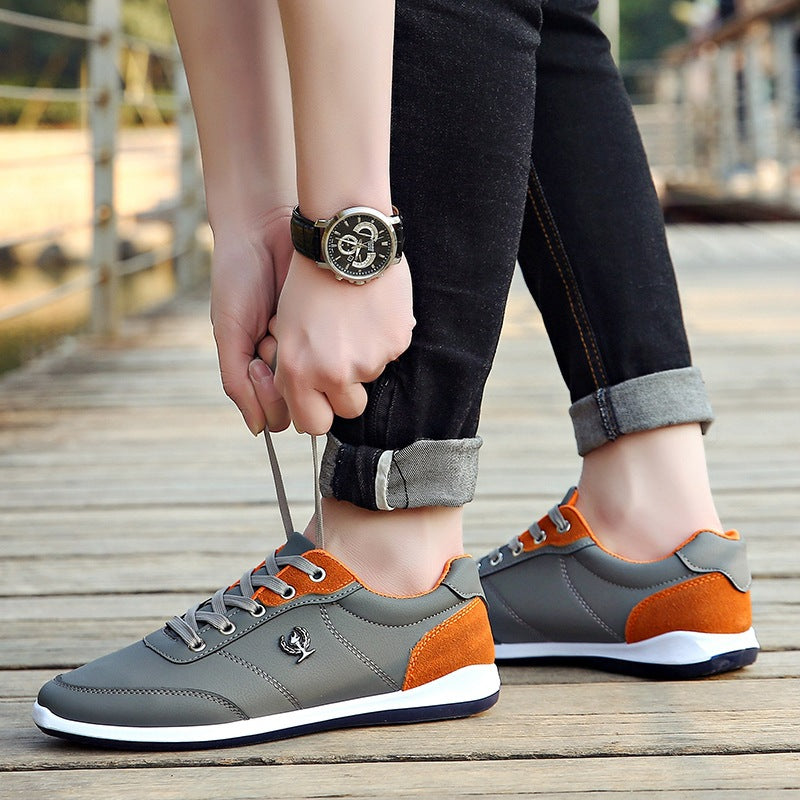 spring and autumn classic business casual shoes low to help men's shoes British fashion men's casual shoes