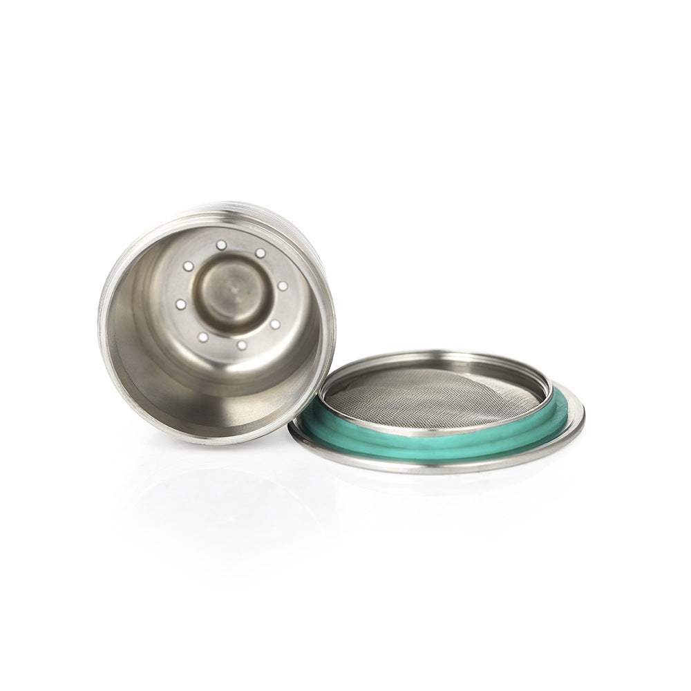 Coffee capsule spoon brush set