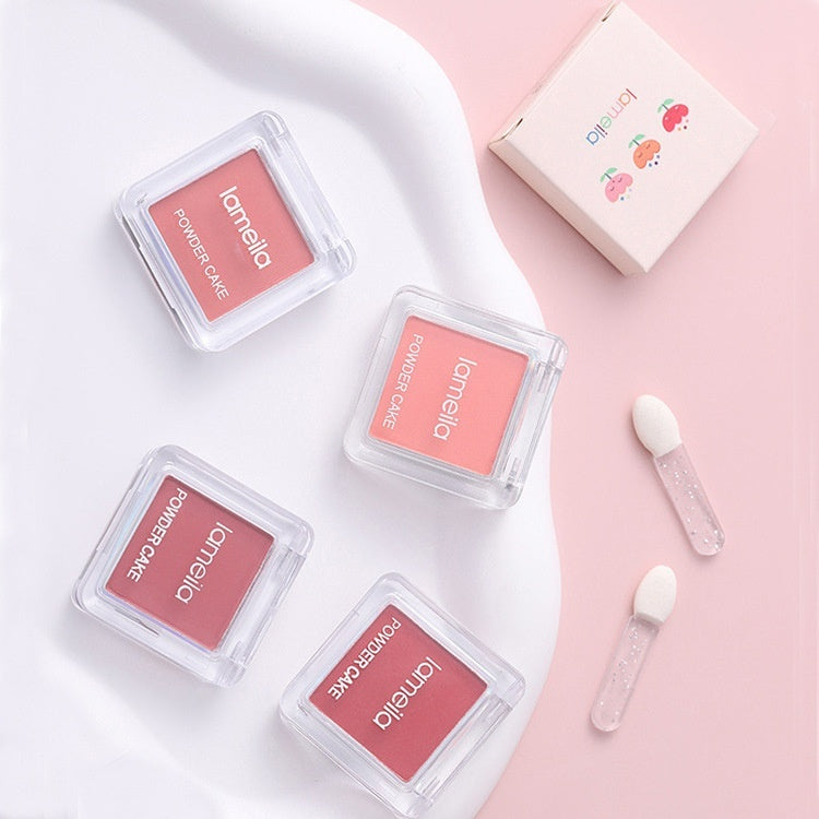 Monochrome Ice Cube Blush Ins Brightening Color Rendering Long-lasting Natural Delicate