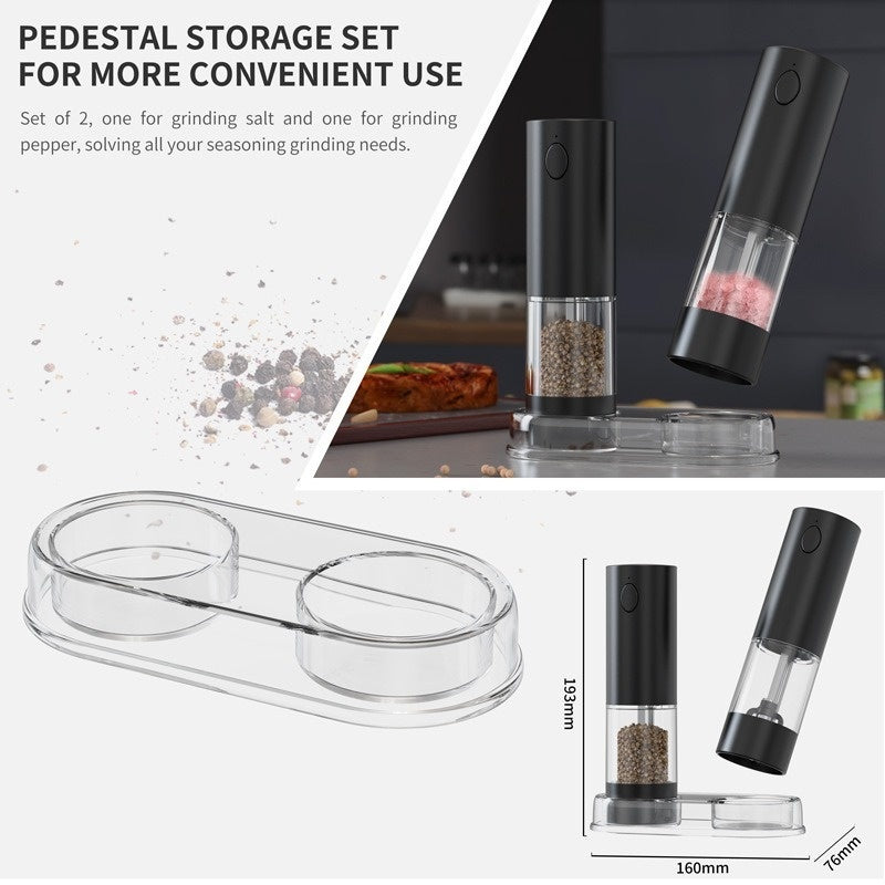 Charging Grinder Electric Rose Salt Pepper