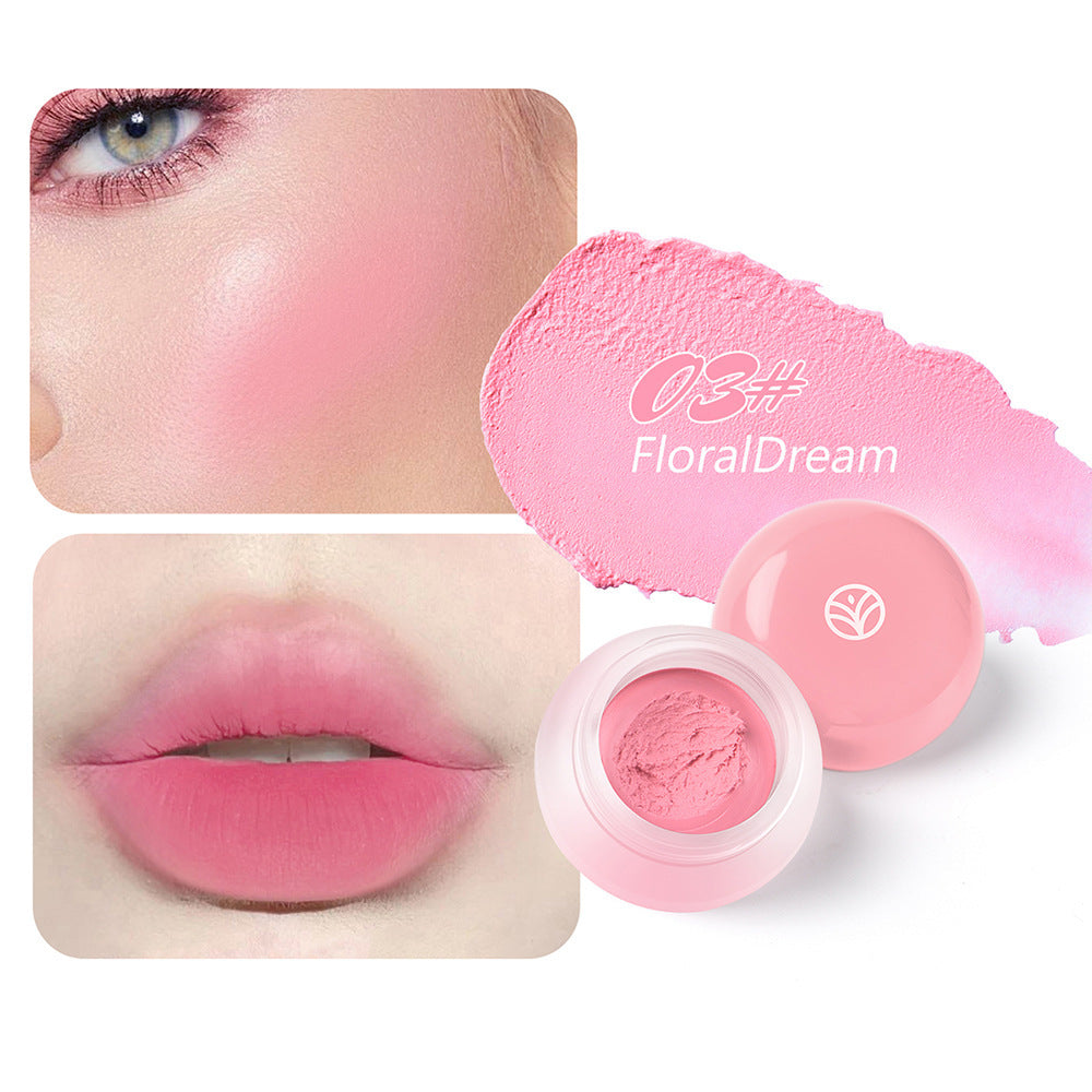 6 Colors Mousse Pudding Blush Mud Delicate