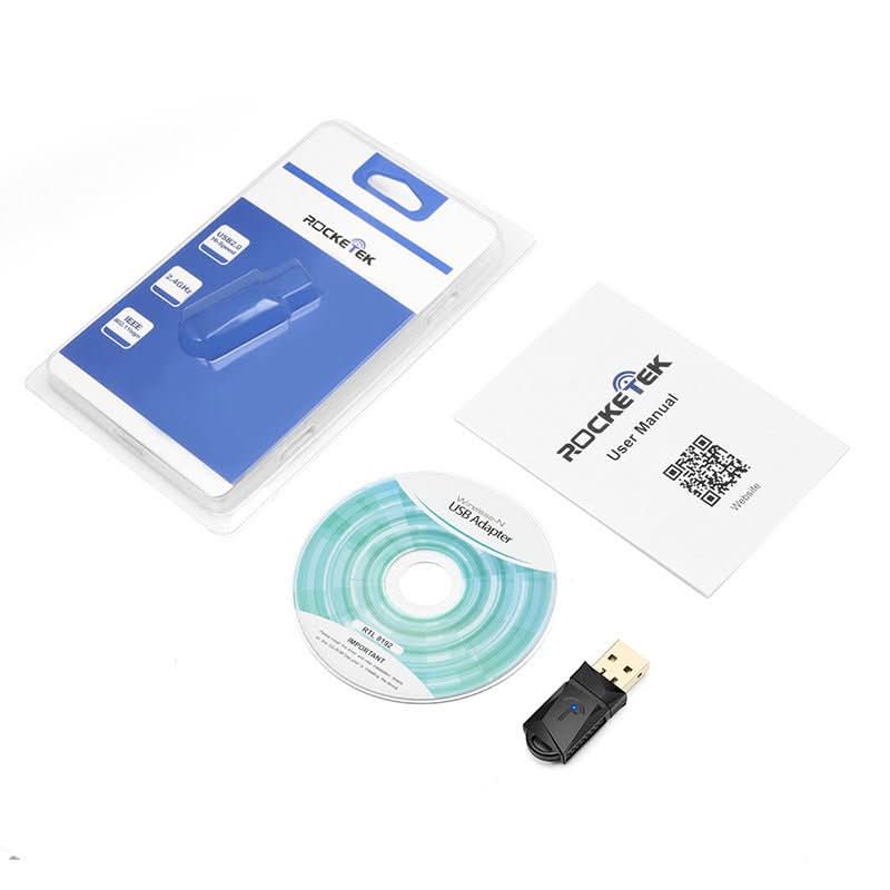 300 Mbps Wireless USB WiFi Adapter Portable Network Card - Eshtree