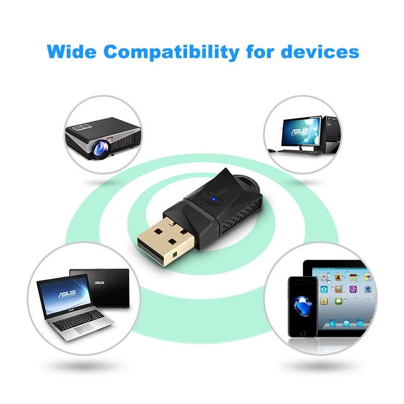 300 Mbps Wireless USB WiFi Adapter Portable Network Card - Eshtree