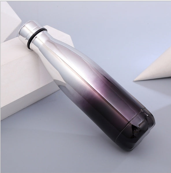 Hot Hot Hot Stainless Steel Vacuum Flask Hot Water Outdoor Sport Thermal Water Bottle 500ML Coke Bottle