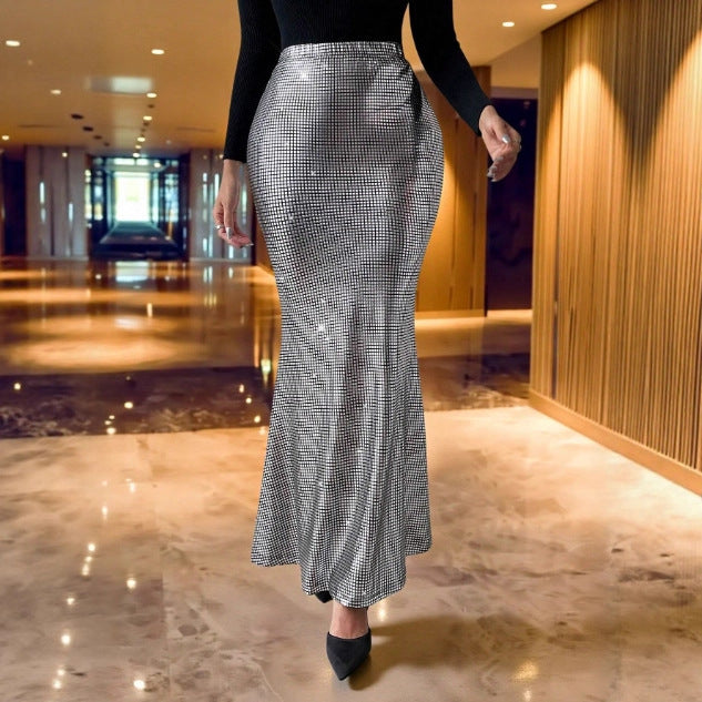 Gentle-style High-waisted Mermaid Skirt