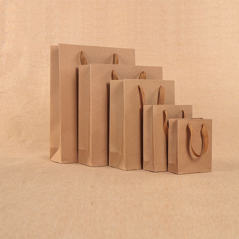Kraft paper bag Tote bag Custom clothing store bags