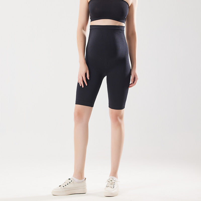 New Pregnant Women Yoga Pants Nude Feel High Elastic Belly Support Maternity Pants