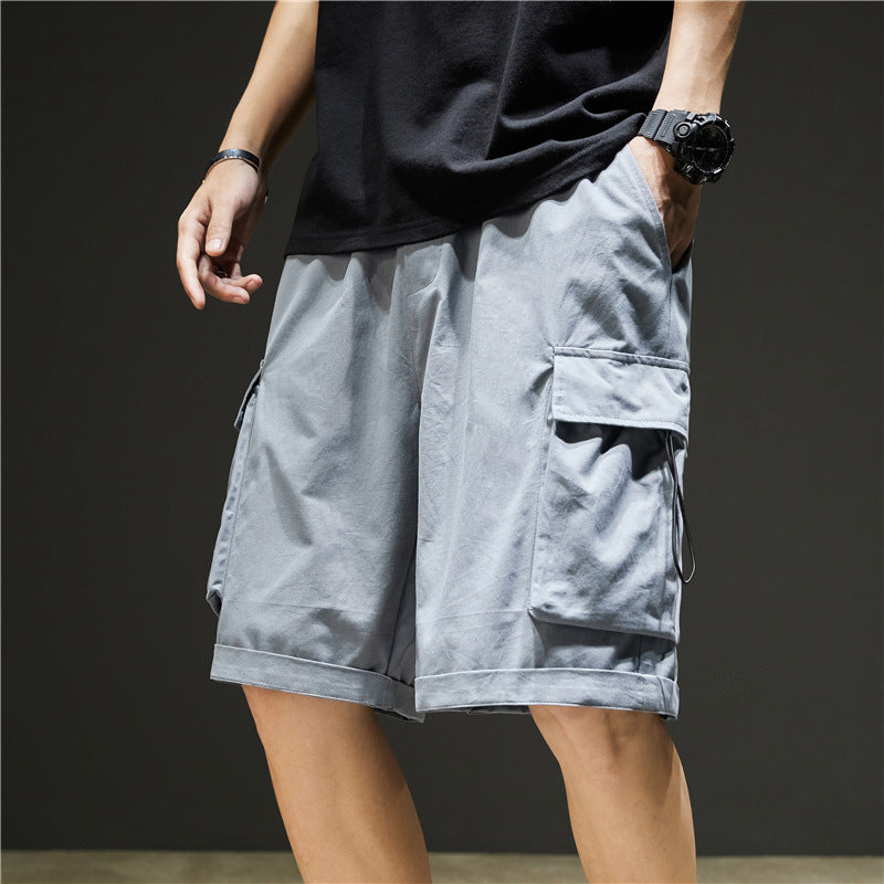Trendy Loose Casual Handsome Boys Sports Five-quarter Pants