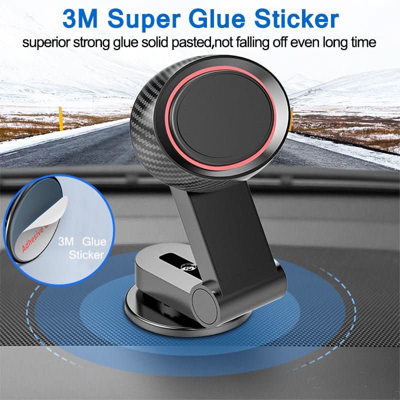 360 Degree Rotating Desktop Folding Magnetic Car Navigation Mobile Phone Holder Car Dashboard Support Frame Auto Accessories - Eshtree