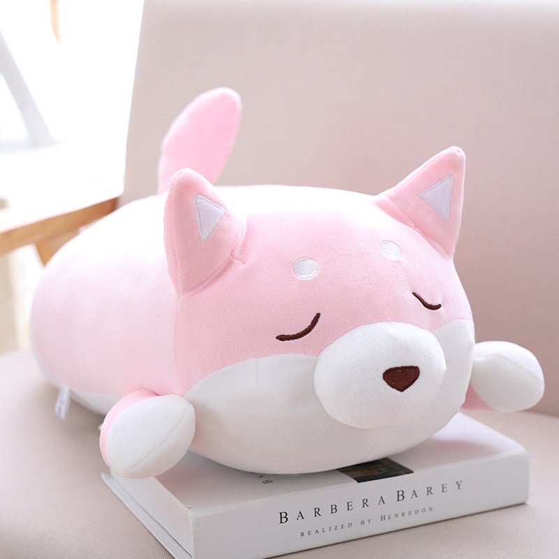 36cm 55cm Cute Fat Shiba Inu Dog Plush Toy Stuffed Soft Kawaii Animal Cartoon Pillow Lovely Gift For Kids Baby Children Gifts - Eshtree