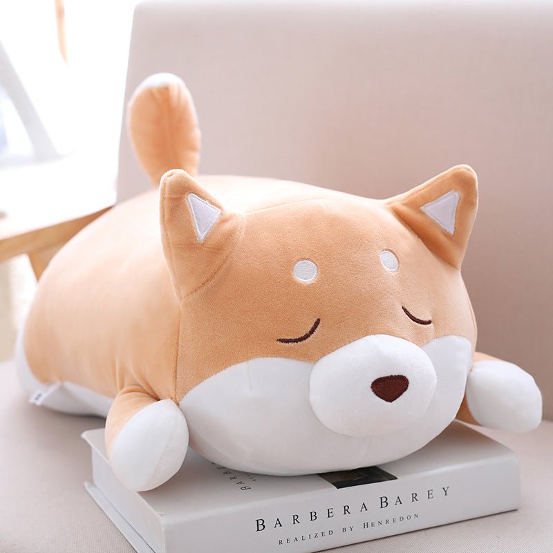 36cm 55cm Cute Fat Shiba Inu Dog Plush Toy Stuffed Soft Kawaii Animal Cartoon Pillow Lovely Gift For Kids Baby Children Gifts - Eshtree