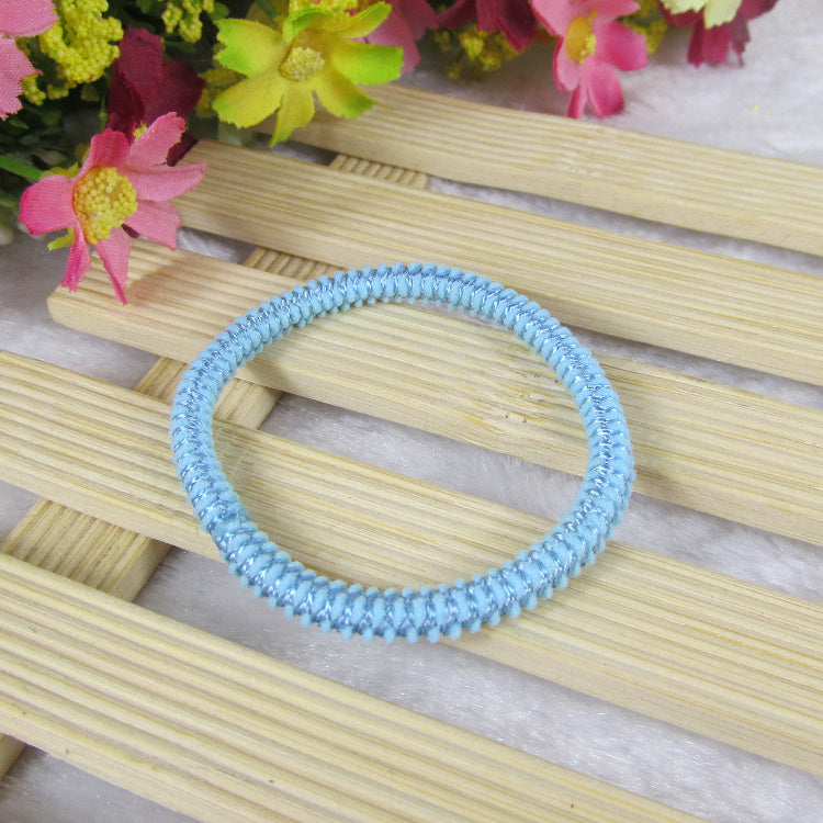 Fashion Hair Tie Cord Unembellished Elastic Band