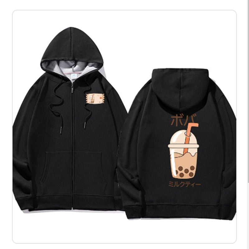 Winter Super Soft Fleece Zip Hooded Fleece Jacket Sweatshirt