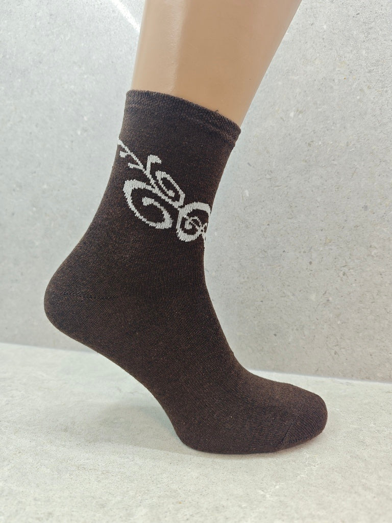 Womens Colourful Patterned Tattoo Socks Pack Of 6 12 24 Pairs