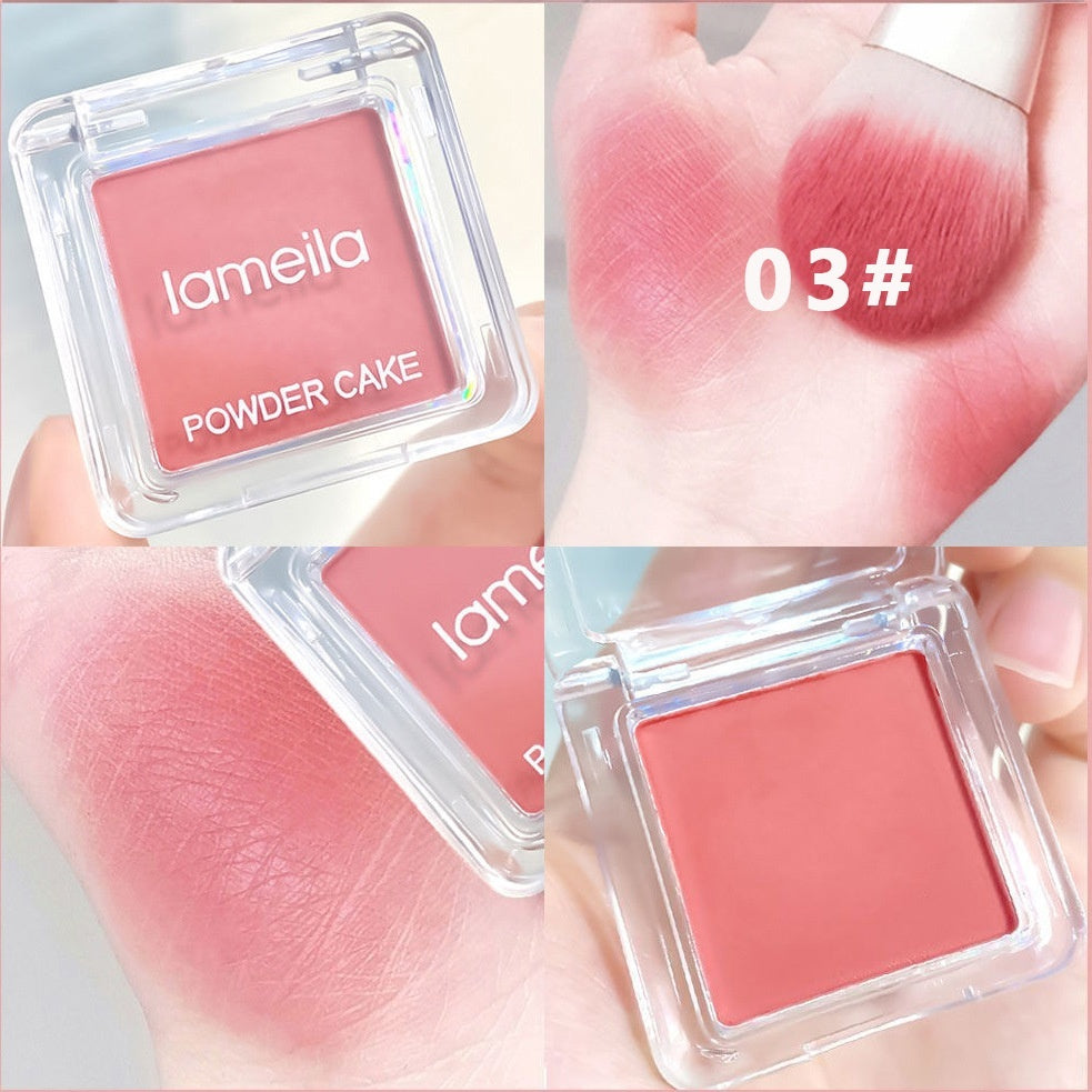 Monochrome Ice Cube Blush Ins Brightening Color Rendering Long-lasting Natural Delicate