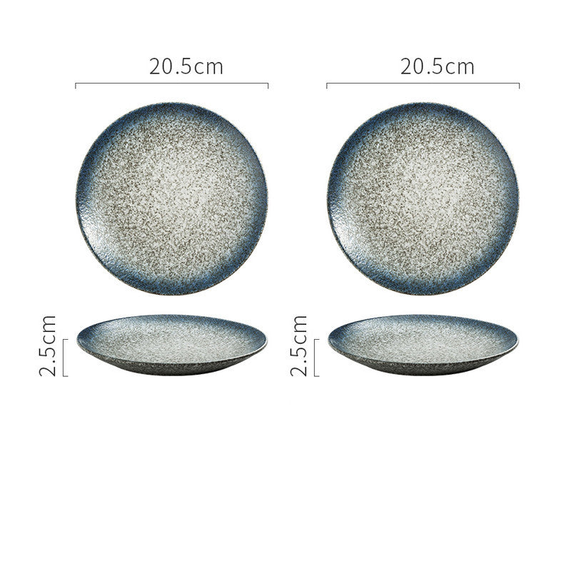 Japanese Tableware Household Ceramic Creative Steak Plate