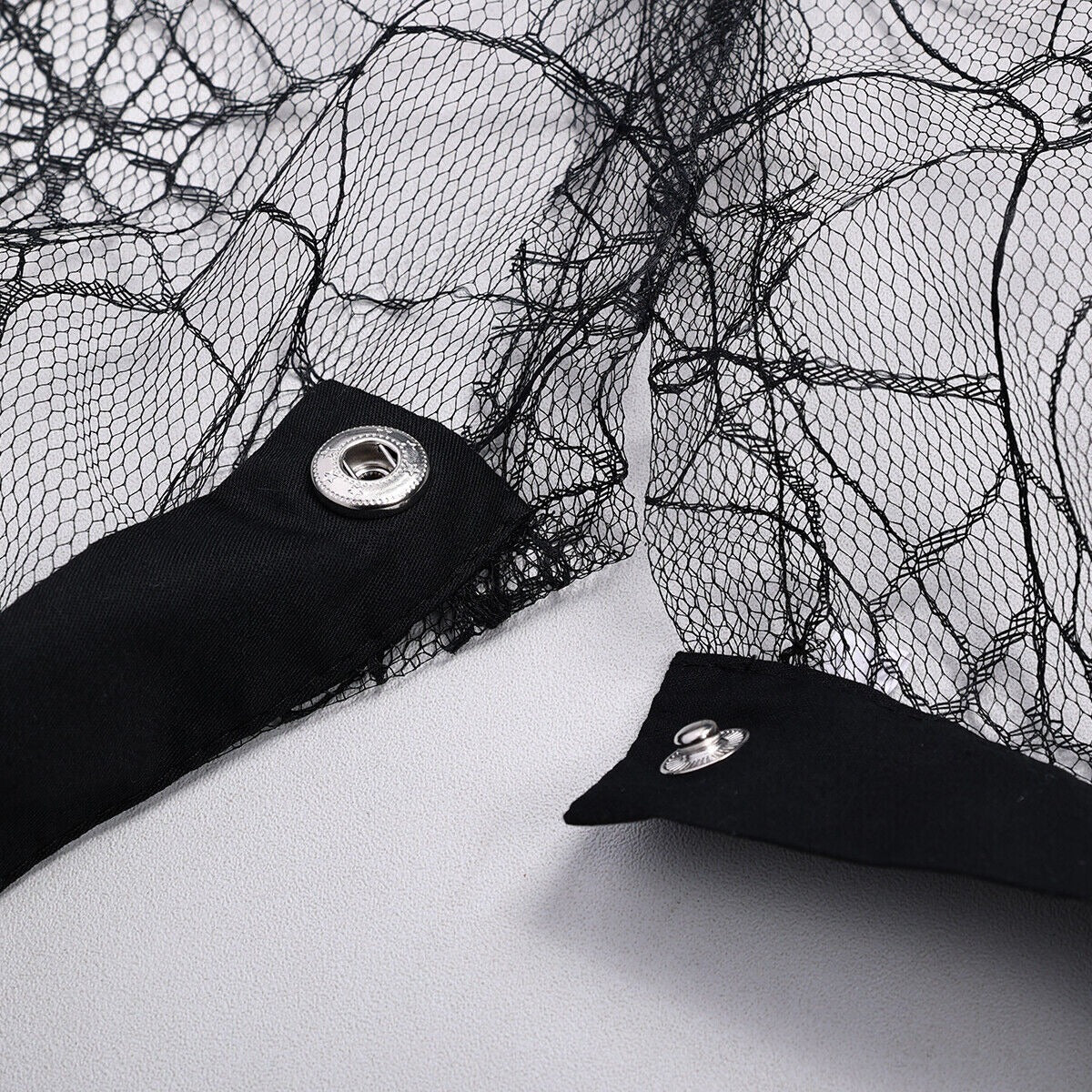 Fashion Mesh Black Lace Fake Collar Children