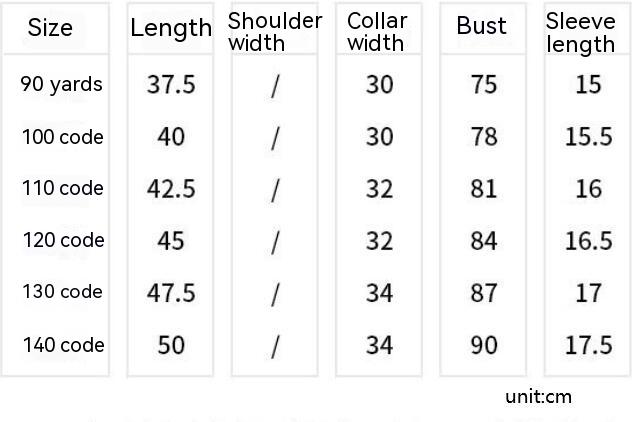 Boys' Summer Short-sleeved Polo Shirt T-shirt