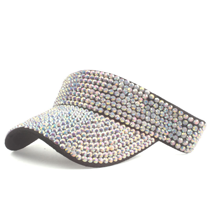 Spot Drill Sun Hat Sun Protection No Top Girl's Cap