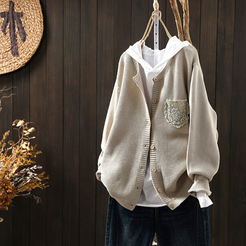 Autumn Casual Single-breasted Outerwear Top