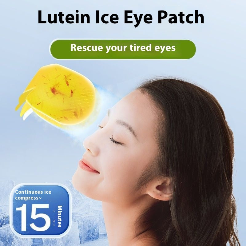 Lutein Cold Eye Pad Sleep Ice Compress Shading Relieve Eye Fatigue