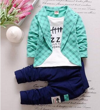 Toddler Baby Clothes Children Suit 0-3 Years Old Suit Pants Children's Sportswear Boys Girls Children's Clothing Brand