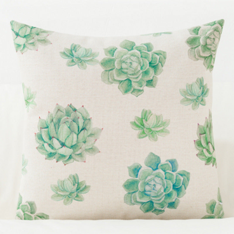 Art plant American pillowcase