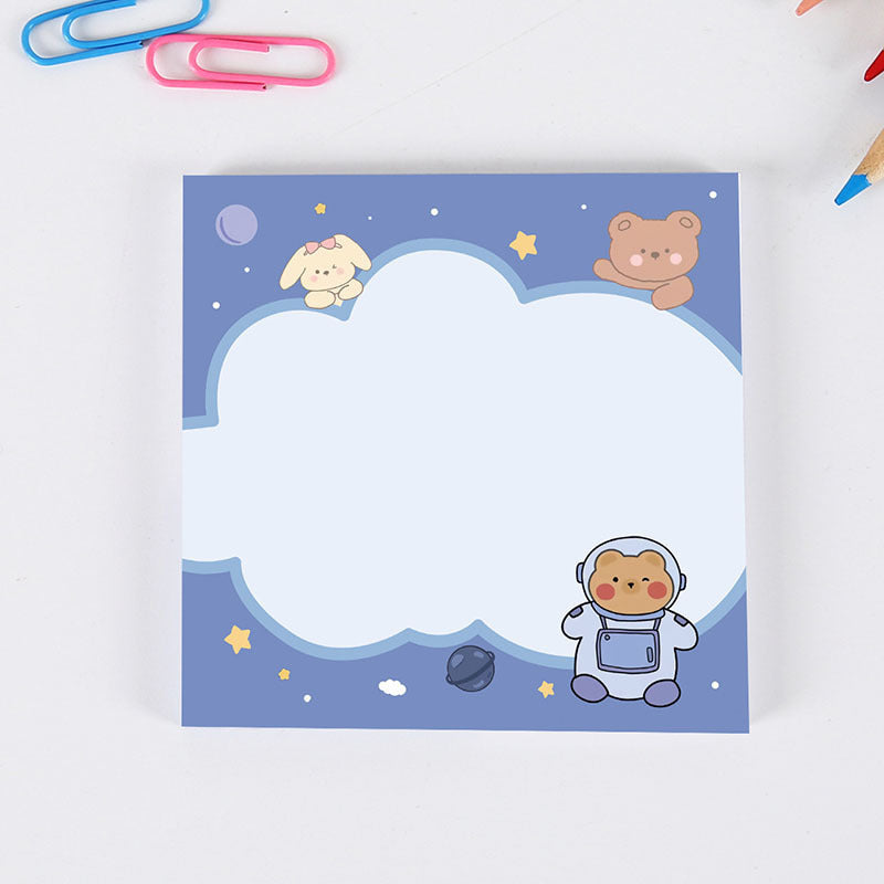 Cute Cartoon Soft Cute Bear Sticky Notes