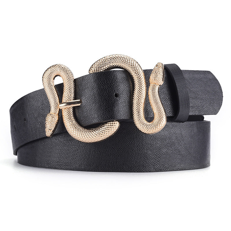 Universal European And American All-matching Belt With Jeans Strap Pant Belt Trendy Soft Pant Belt