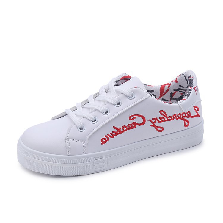 Wild Basic White Shoes Korean Flat