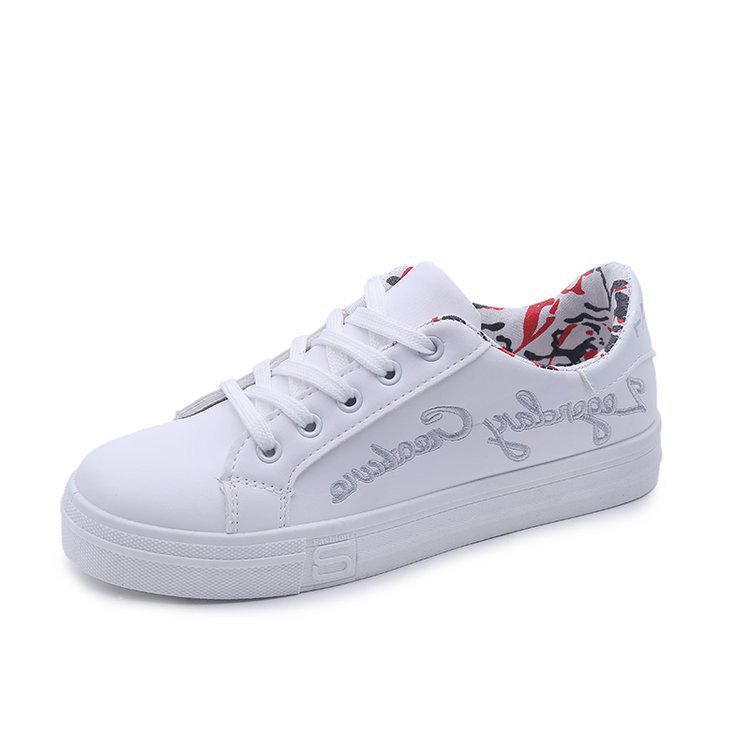 Wild Basic White Shoes Korean Flat