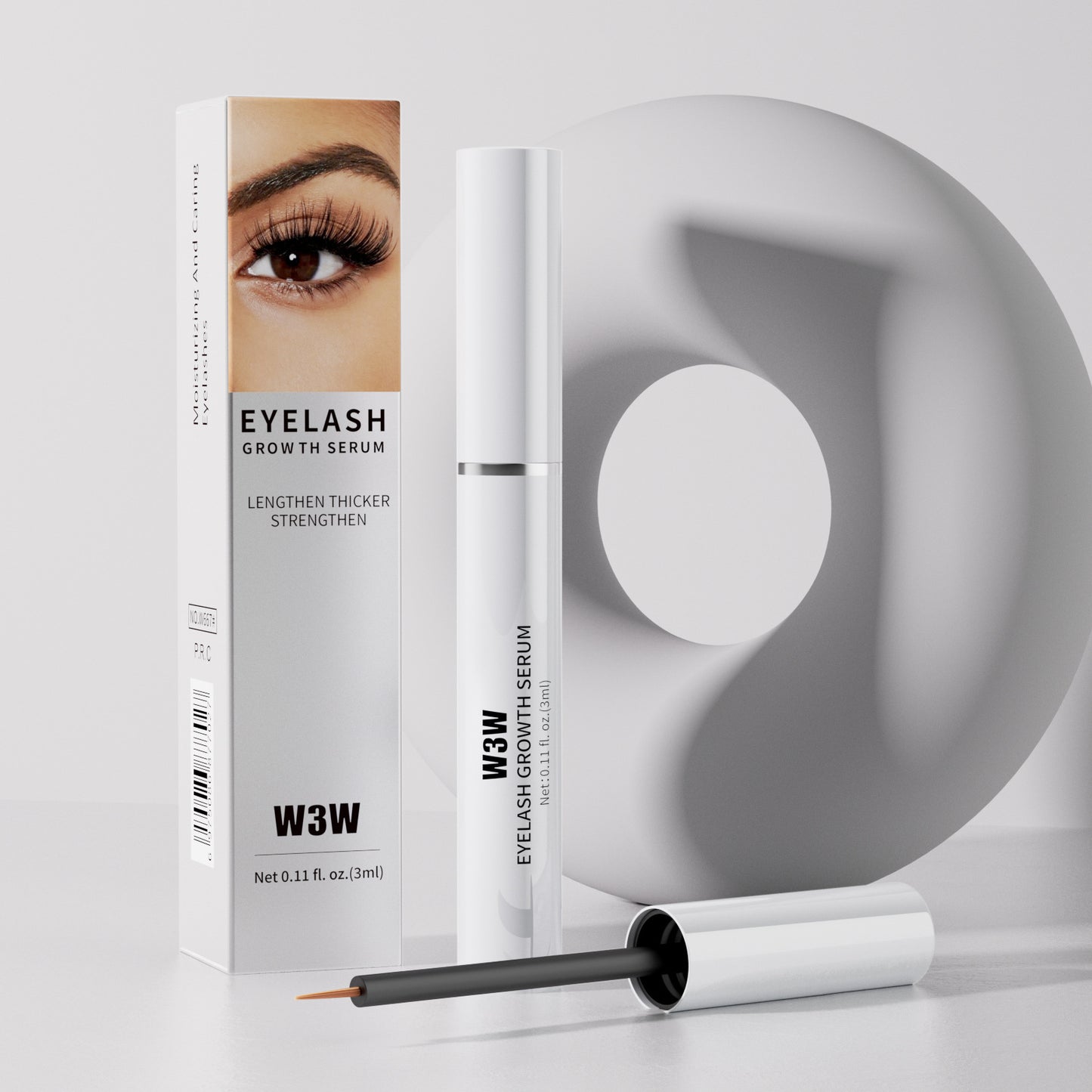 Eyebrow Growth Serum EyeLash Growth Serum 3 Pack Advanced Formula To Boost Longer, Fuller & Thicker Looking Brows 3mL Tube