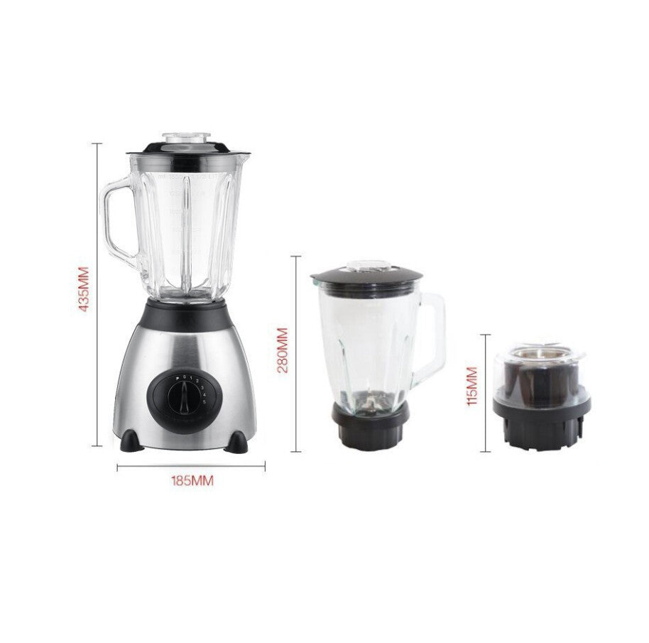 850W 1.5L Juicer Blender Fruit Grinder Smoothie Maker Food Processor Crusher