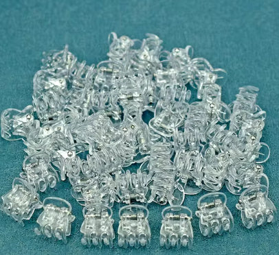 Transparent Cute Princess Hairpin Claw Clip