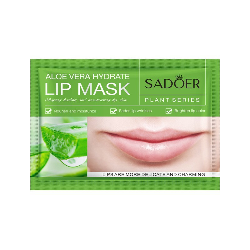 Full English Lip Mask SADOER Avocado Fruit Series Lip Mask