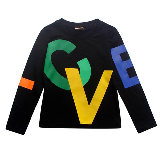 New Boys' Long-sleeved T-shirt Autumn Children's Bottoming Shirt
